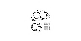 HJS 82 32 6918 Mounting Kit, catalytic converter